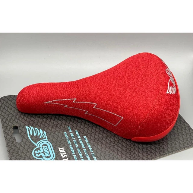 Se Bikes Flyer Seat Bmx Saddle Red