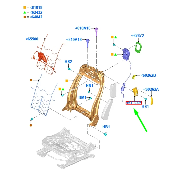 Airbag Capot Gauche/droite Pour Ford Mustang 6 IV 2020 5.0 V8 Phase 2 - Pièce D'occasion, Référence KSS-ACT-2006543