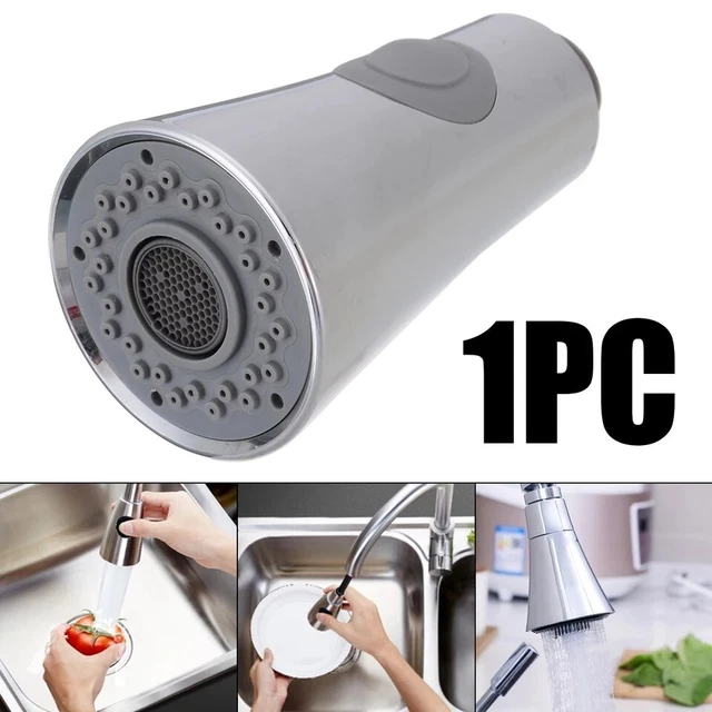 Faucet Replacement Shower Head Pull Out Spray  Nozzle Kitchen Sink Mixer Tap