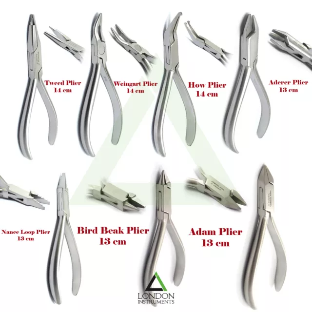 Orthodontic Pliers Wire Bending Loop Forming Tooth Braces Orthodontics Pliers
