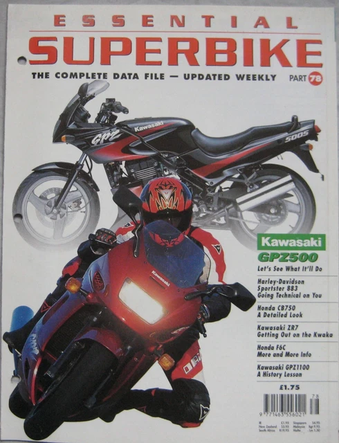 ESSENTIAL SUPERBIKE THE complete data file Issue 78 Bright Star £4.99 ...