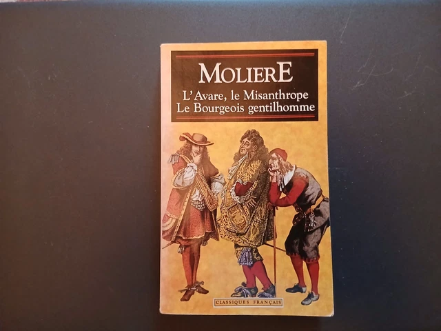 Livre MOLIERE Le Bourgeois Gentilhomme - Édition Kieffer 1922, Illustrations Bois, Limitée