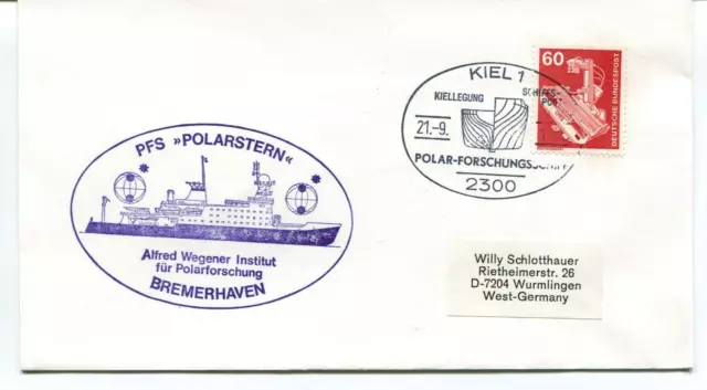 Kiel Polarstern Bremerhaven Polar Antarctic Cover