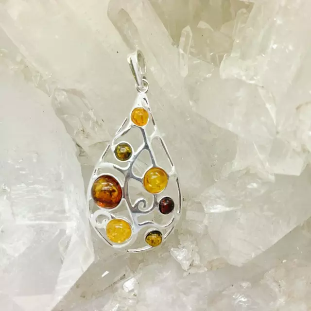 Amber Pendant $95