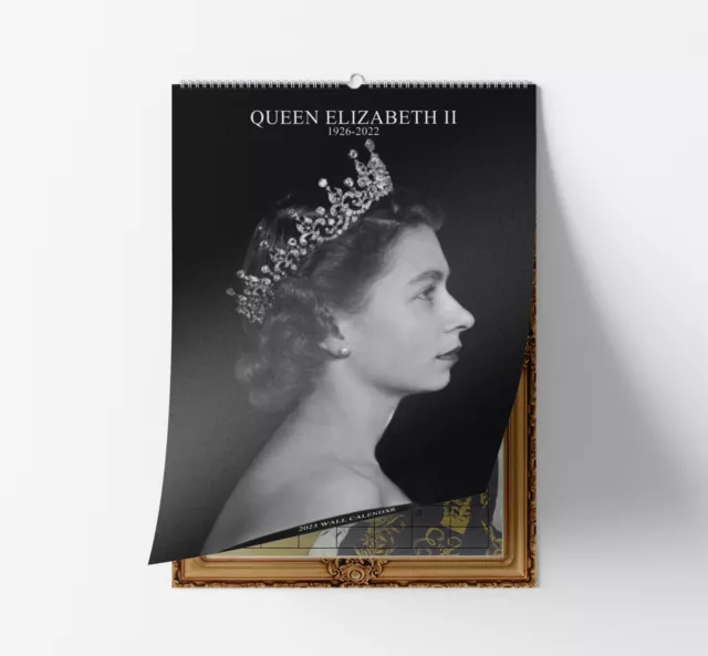 QUEEN ELIZABETH II Photo 2023/4 choose start month calendar 31.20
