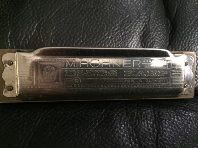 Ancien harmonica Hohner Blues Harp