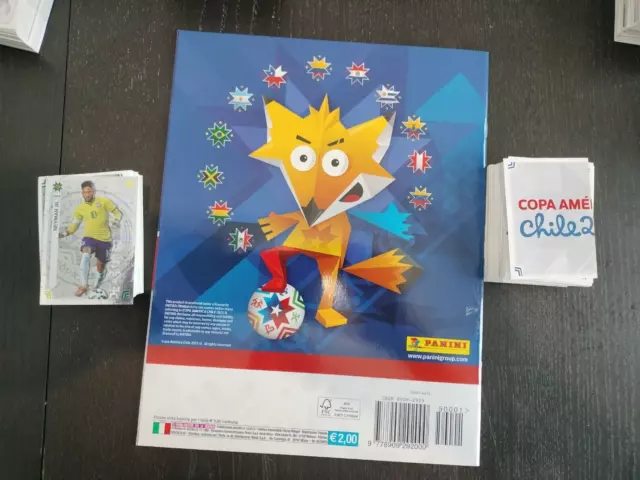Calciatori Panini Copa America Chile 2015 Album Vuoto + Set Completo Figurine 2