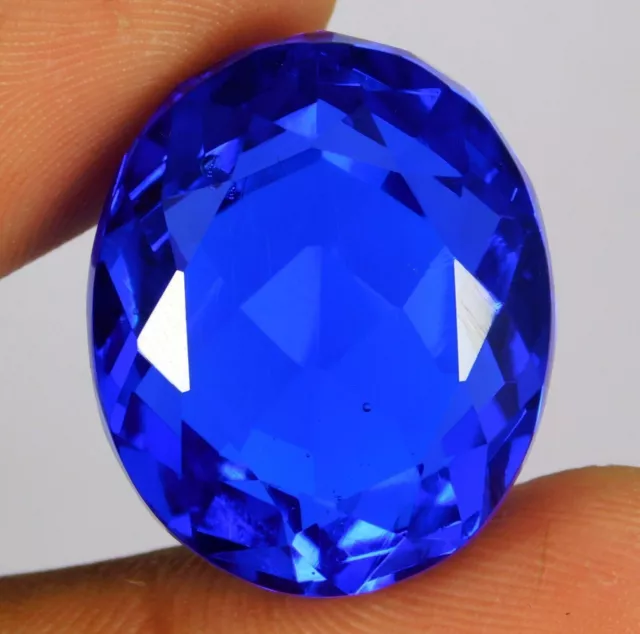 Naturel 51.55 Ct Bleu Tanzanie de Tanzanite Taille Ovale Pierre Précieuse...