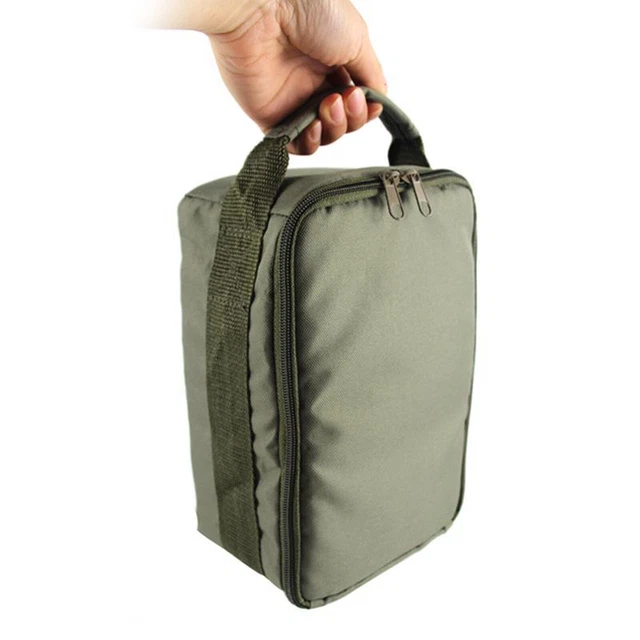 Karpfen Rig Systemkoffer Karpfen Angeln Terminal Tackle Tasche Rolle Lure Beutel 2