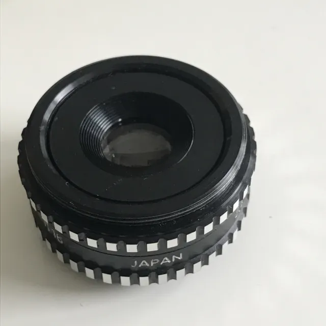 Vintage KAGINON Enlarging Lens 50mm F/35 Plastic Case & Original Box Screw Mount 3