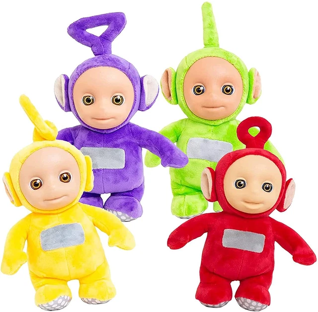 TELETUBBIES TALKING PLUSH 4pk Po Laa Laa Dipsy Tinky Winky 11" Doll Set