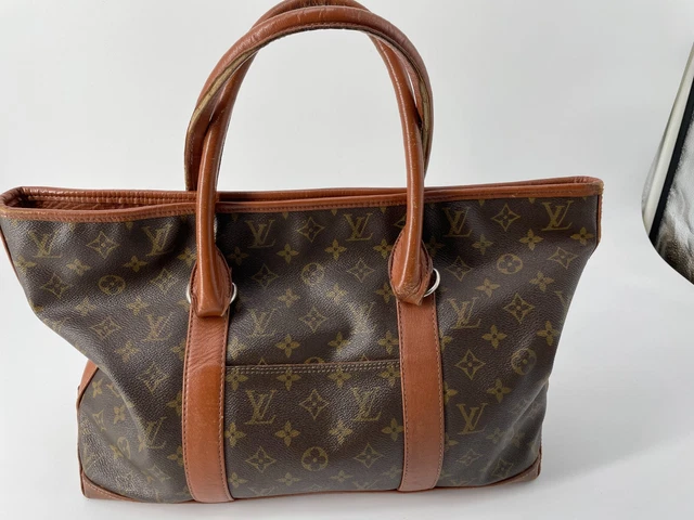 LOUIS VUITTON Damier Ebene Parioli PM Tote Bag N51123 LV Auth bs2707