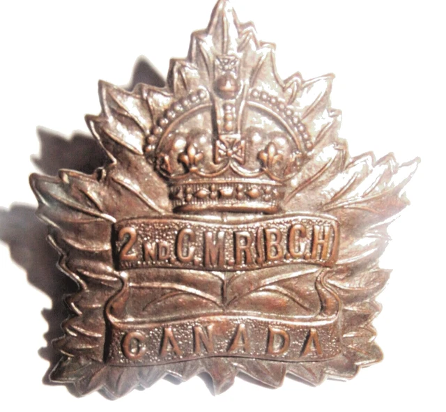 CANADA, WW1, 2ND Regiment Canadian Mounted Rifles, 1915-1920, EUR 22,00 ...