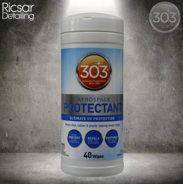 303 Aerospace Protectant Wipes (40 Wipes)  **OFFICIAL RESELLER**