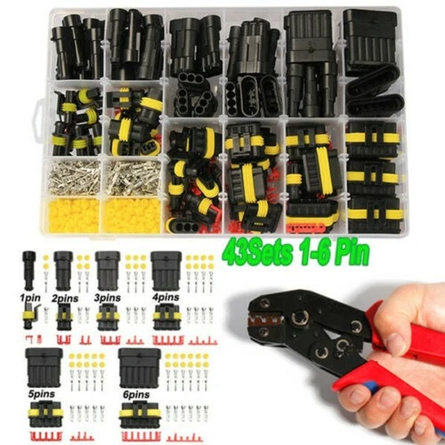 CAR WATERPROOF ELECTRICAL Wire Cable Automotive Connector 14Pin Way