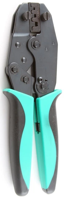 Ratchet Crimp Tool for 22-10 Ga. Open Barrel Connectors (1 per pack)