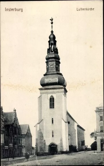 Ak Tschernjachowsk Insterburg Ostpreußen, Lutherkirche - 3949297