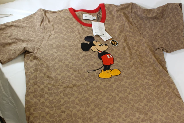 Disney x Coach Mickey Mouse Tee-Shirt Taille XXL
