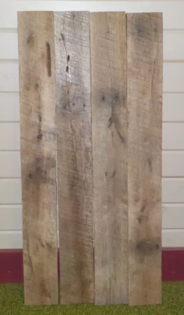Reclaimed Weathered Wood Old Barn Board Wood Lumber Rustic Decor Crafts #3
