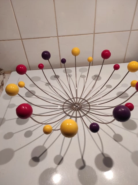 RARE COUPE FRUIT Vintage 60/70 Atomique Spoutnik style Borsani space age EUR 149,00 - FR