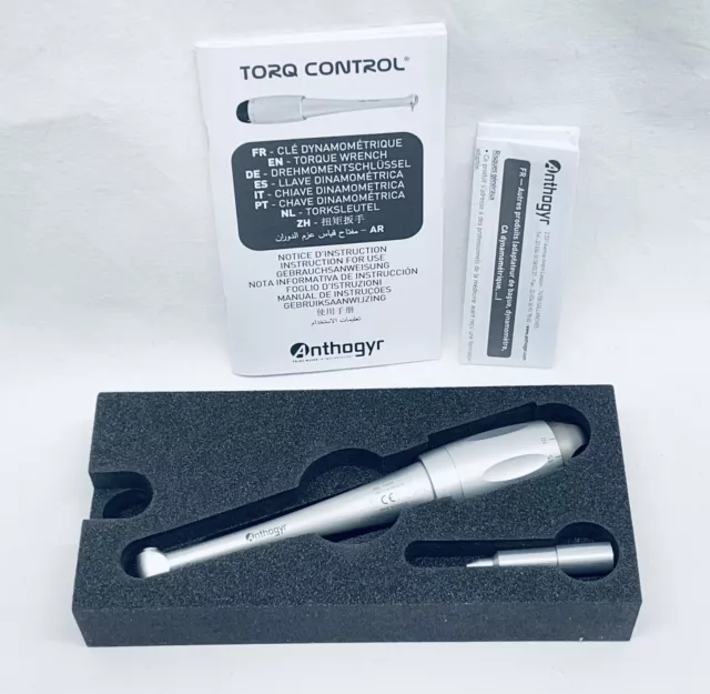 Anthogyr Torq Control Universal Llave Dinamométrica Implantatsysteme Tensor Neu 2