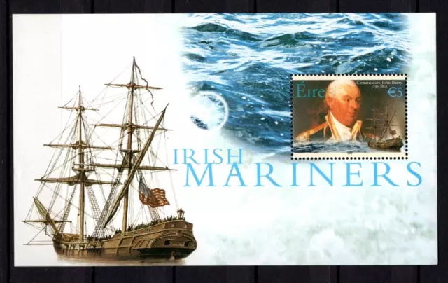 Irlanda - Mini Hoja de los Marineros Irlandeses 2003 montada sin montar o nunca montada