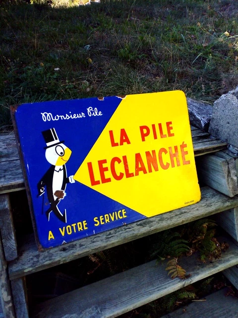 ② Planche émaillée double face Potasse d'Alsace émaillée Stras - Marques & Objets publicitaires