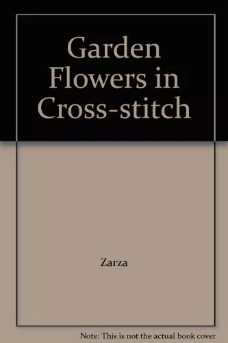 FLOWERING SHRUBS in Cross Stitch by ZARZA – Embroidery Pattern Book