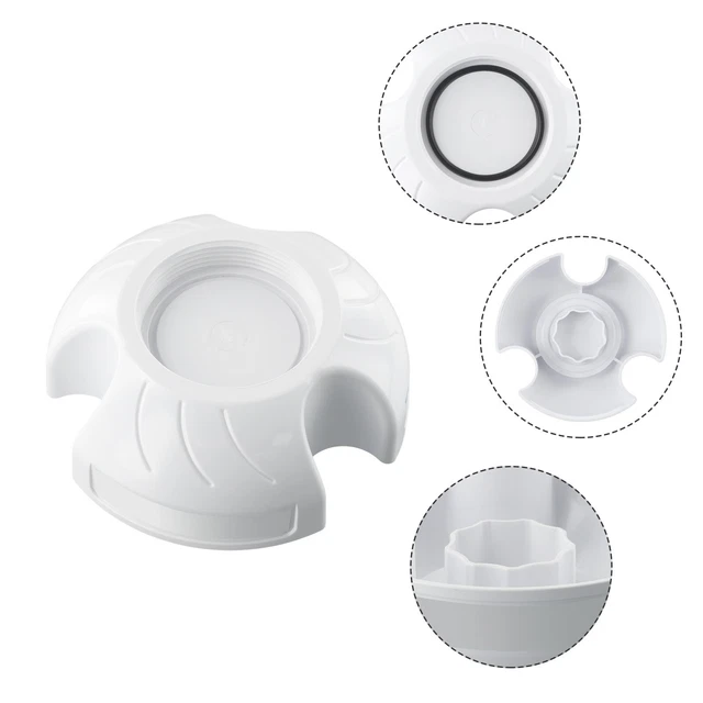 Bouchons De Support Nettoyage Pour Cellules Salées De Piscine - Avec Joints Toriques, Anti-corrosion - Accessoire Entretien Piscine