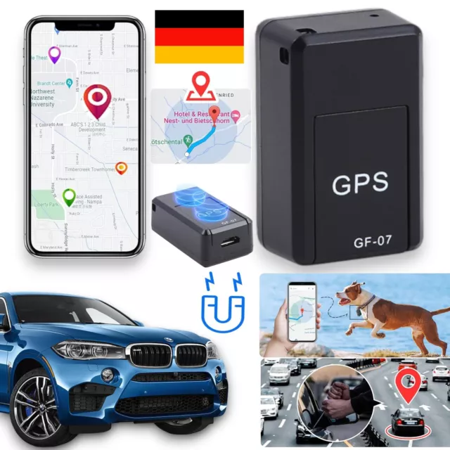 Mini GPS Tracker GF-07 Sender Echtzeit Tracking Magnetbefestigung Anti Diebstahl