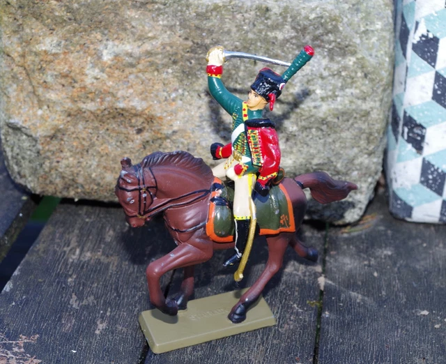 Soldat de plomb premier empire 54mm - Grenadier à cheval garde