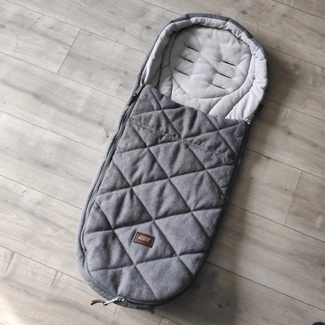 MAMAS PAPAS OCARRO footmuff GREY TWILL XT Universal OCARRO