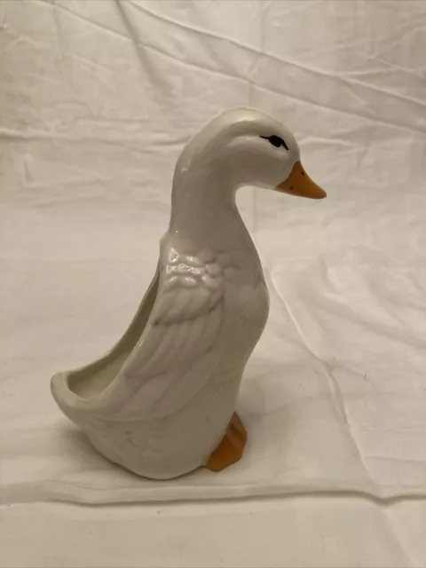 Ceramic Goose Figurine