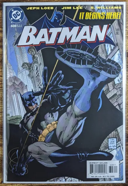 Batman #608 NM 2002 Hush pt. 1 Jim Lee  DC Comics
