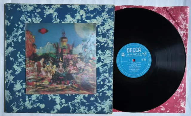 The Rolling Stones. Their Satanic Majesties Request. Uk Vinyl Lp. Lenticular.g/F