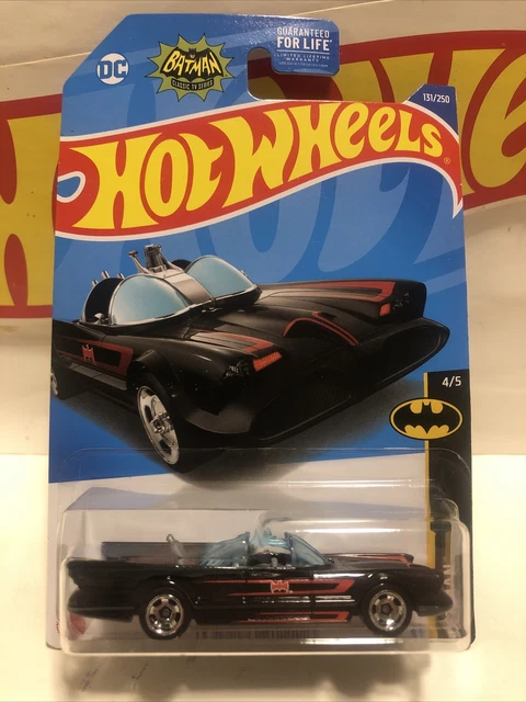 Hot Wheels Batman 4/5 Batmobile Oro – Serie TV, 2022, #131, Scala 1/64, Limited