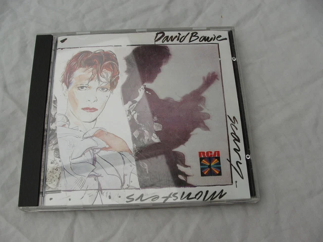 DAVID BOWIE SCARY MONSTERS 1st PRESS 1980s RCA CD MADE IN GERMANY for ...