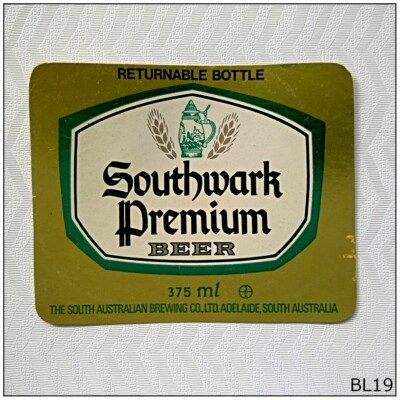South australian beer labels