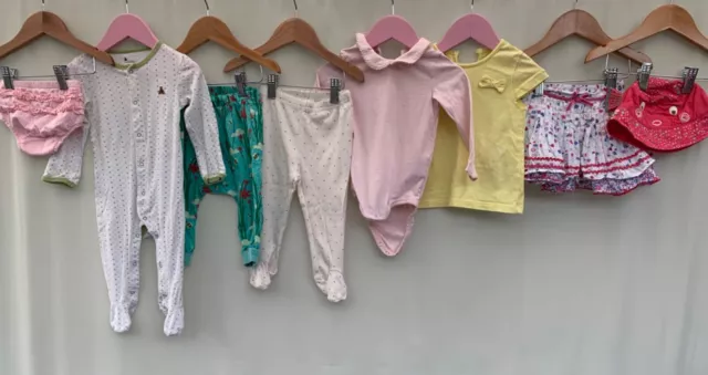 Pacchetto di vestiti per ragazze età 6-9 mesi monsone H&M bambino gap