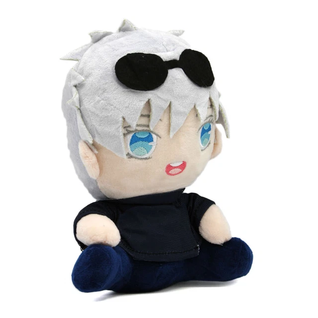 NEW SITTING SATORU Gojo with Sunglasses JUJUTSU KAISEN 8 inch Plush