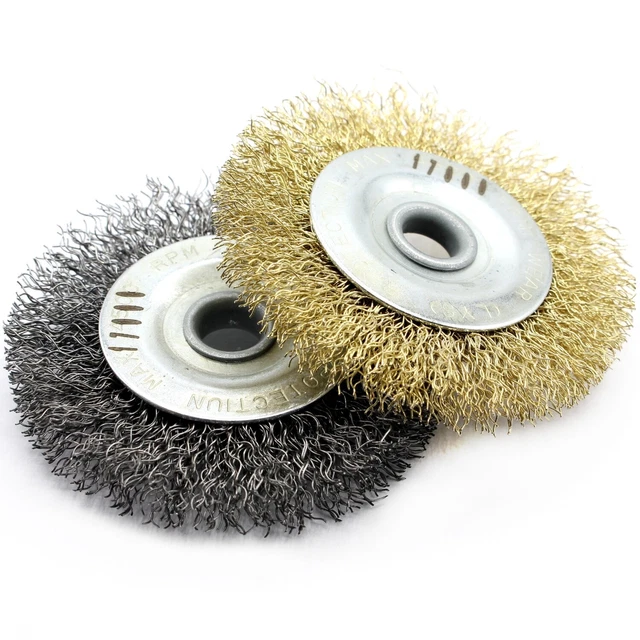 Disque De Nettoyage à Lamelles 76 Mm Pour Meuleuse D'angle - Diamètre Alésage 10 Mm - Neuf