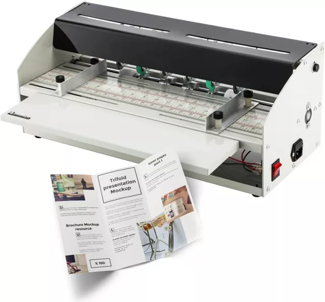 Paper Creasing Machine 3in1 18" 460mm Electric Book Cover Card Scorer Creaser