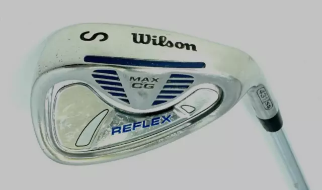 Wilson Reflex Max CG Pitching Wedge Regular Steel Shaft Lamkin Grip Wilson Reflex Max CG Pitching Wedge Regular Steel Shaft Lamkin Grip