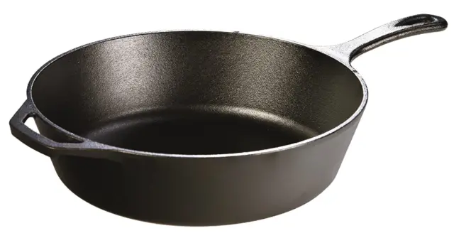 Bobby Flay Cast Iron 10 Skillet With Handle No Wobble Sits Flat – Shop  Thrift World