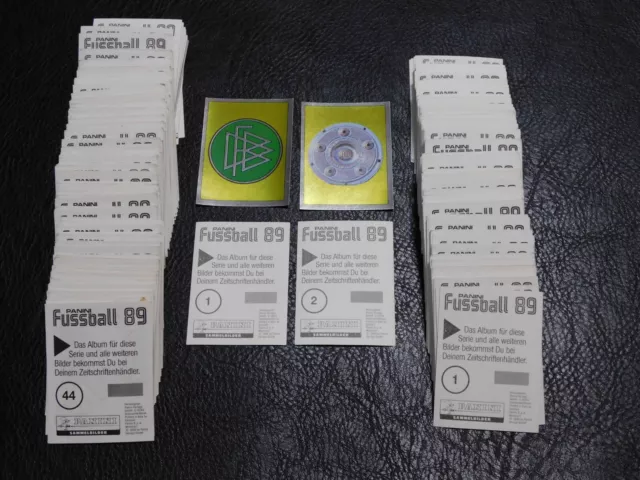 Panini Fussball Bundesliga 1989 Sticker aussuchen # 1 - 218 Teil 1/2