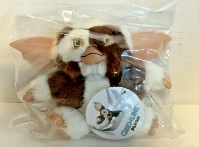 NEW NECA 30604 Gremlins Smiling GIZMO 6-Inch Plush Doll Mogwai Figure Stuffed