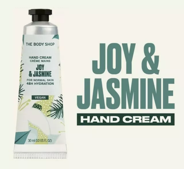 The Body Shop Joy & Jasmine crema mani 30 ml ~ edizione limitata ~ spedizione gratuita.