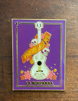 Disney Loungefly Coco Loteria Card Blind Box Pin - La Guitarra Remember Me