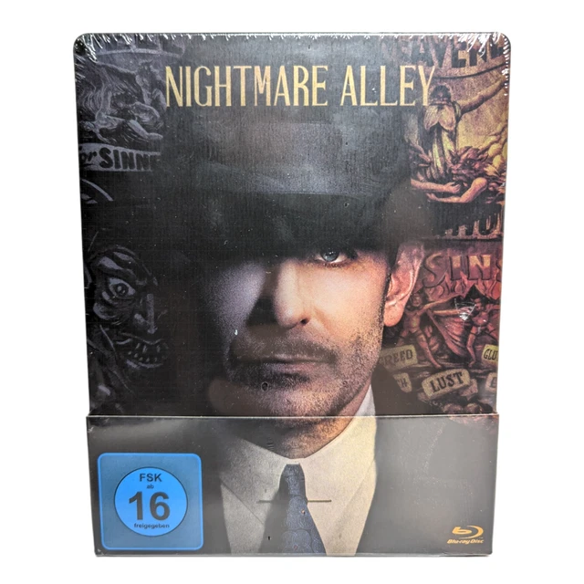 NIGHTMARE ALLEY Limited Steelbook Guillermo del Toro Bluray BluRay