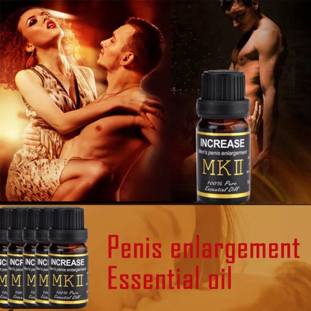 Male Growth Extender Enlarger Increase Herbal Enlargement Grease Liquid Oil 10ml